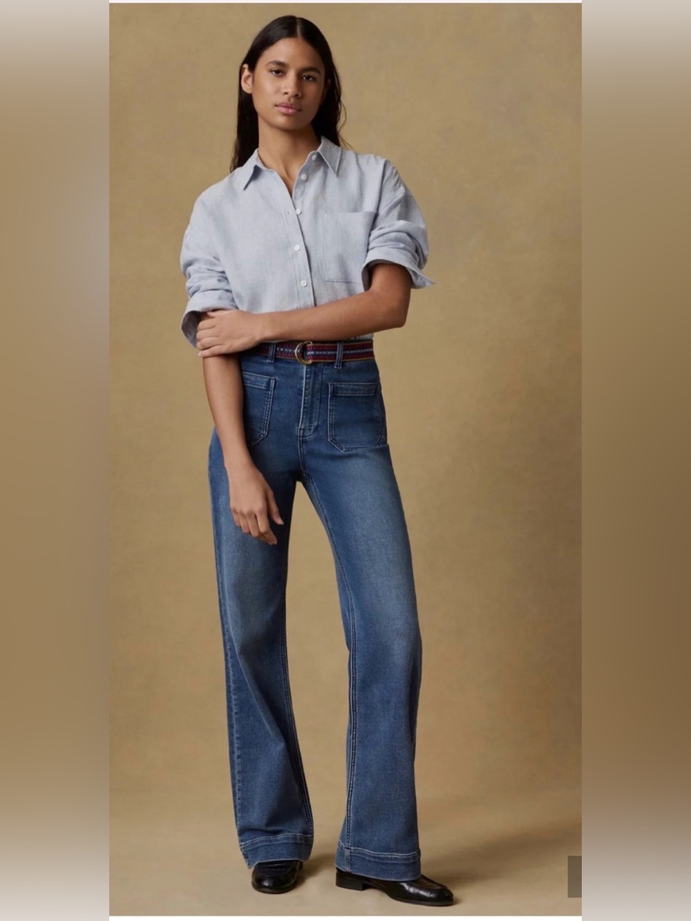 FAHERTY Stretch Terry Patch Pocket Pant jeans 29